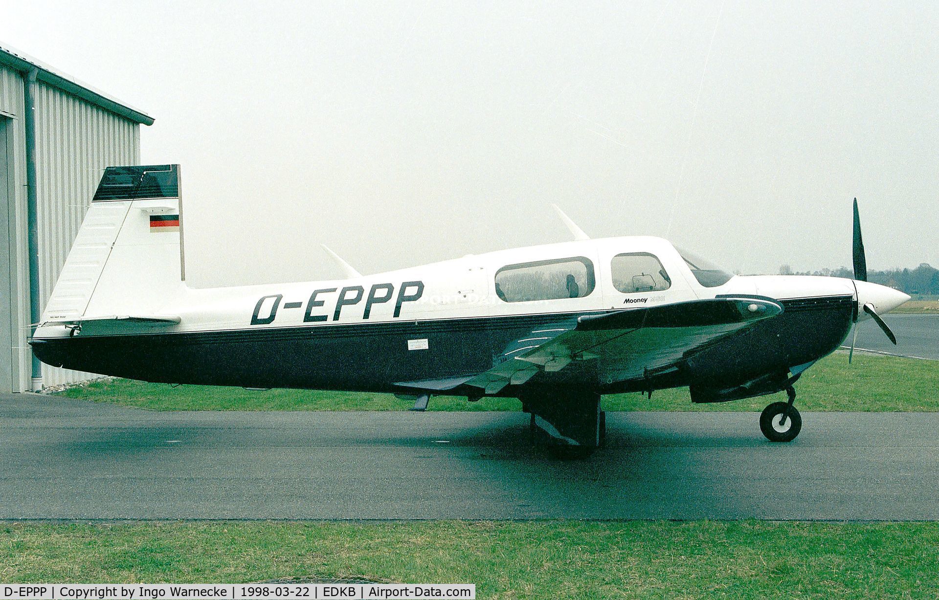 D-EPPP, 1993 Mooney M20J MSE 201 C/N 24-3292, Mooney M20J 205 MSE at Bonn-Hangelar airfield