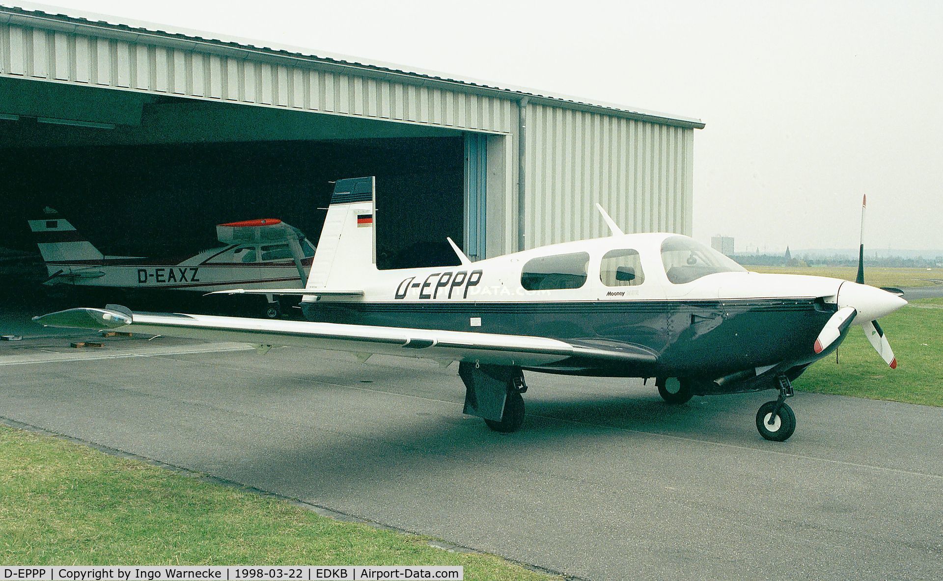 D-EPPP, 1993 Mooney M20J MSE 201 C/N 24-3292, Mooney M20J 205 MSE at Bonn-Hangelar airfield