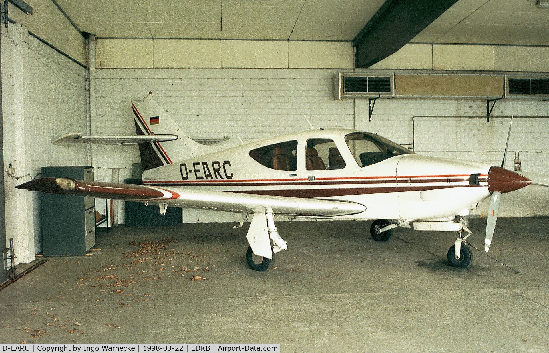 D-EARC, Aero Commander 112A C/N 468, Rockwell Aero Commander 112A at Bonn-Hangelar airfield