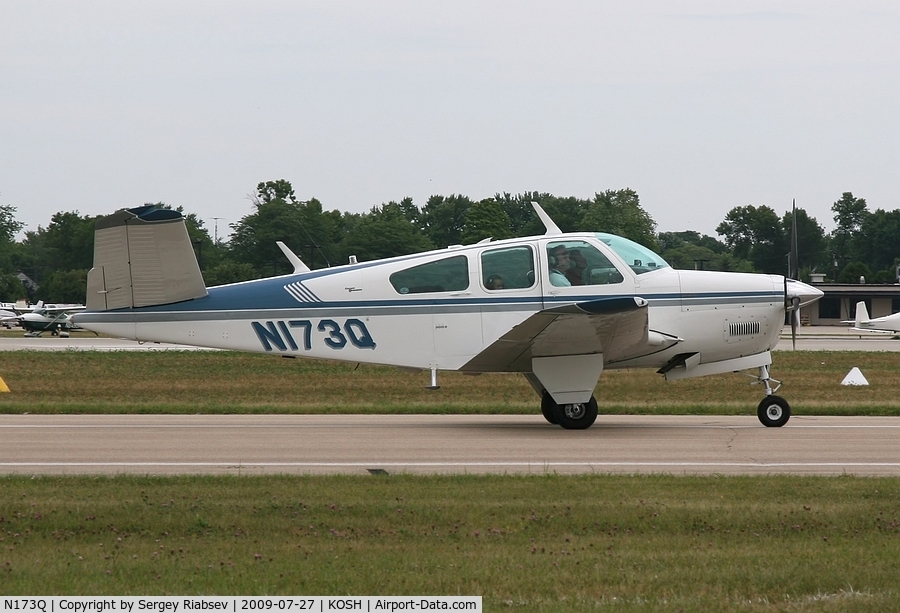N173Q, 1964 Beech S35 Bonanza C/N D-7350, EAA AirVenture 2009