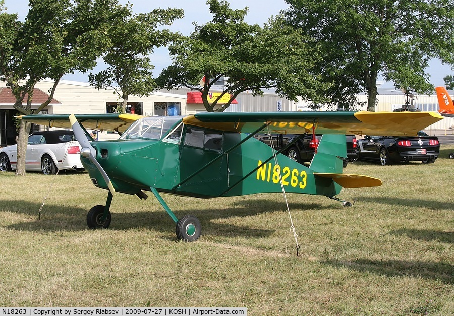 N18263, 2001 Wittman Buttercup C/N 001X, EAA AirVenture 2009