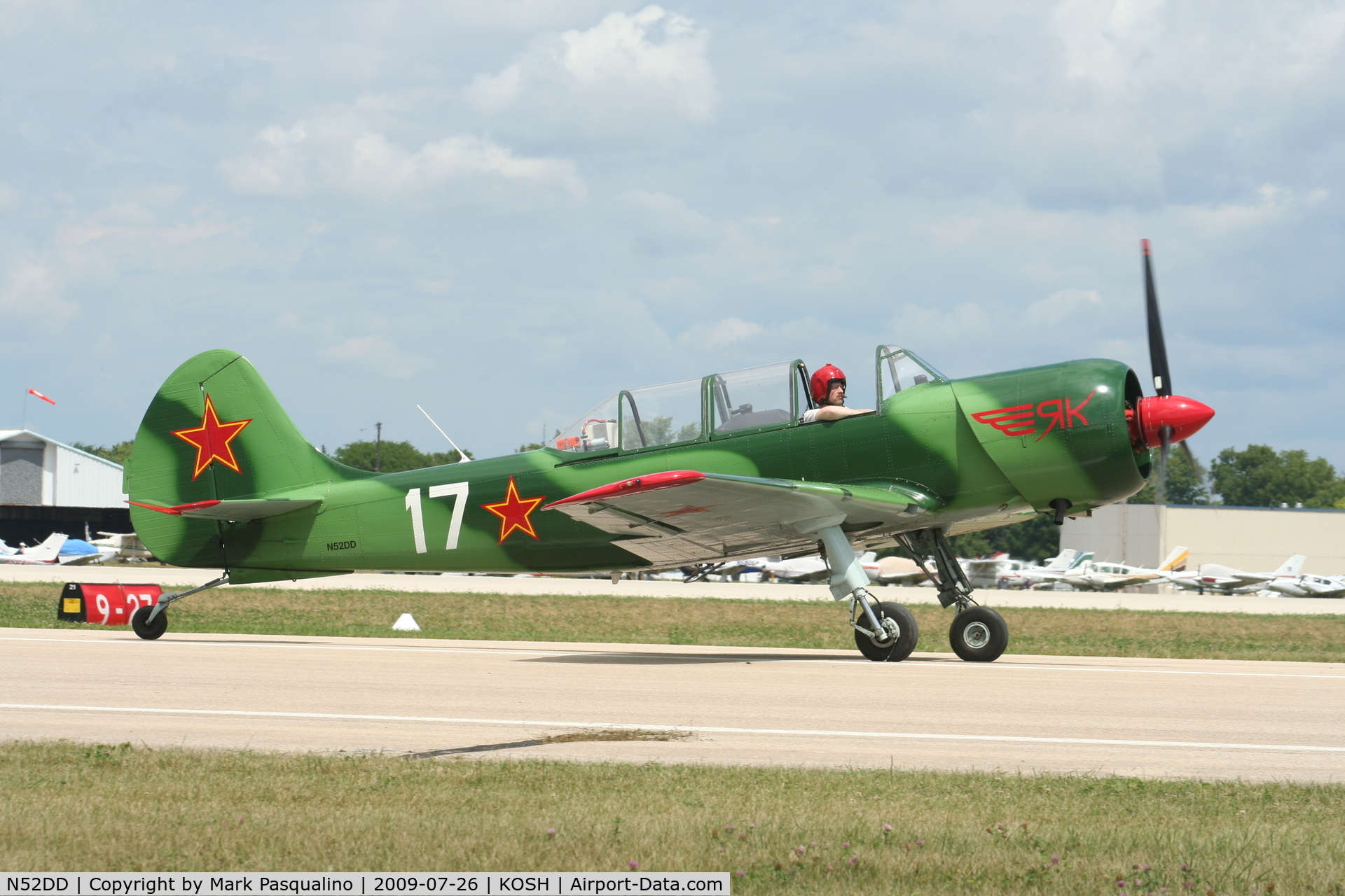 N52DD, 2002 Yakovlev (Aerostar) Yak-52TW C/N 0212404, YAK-52TW