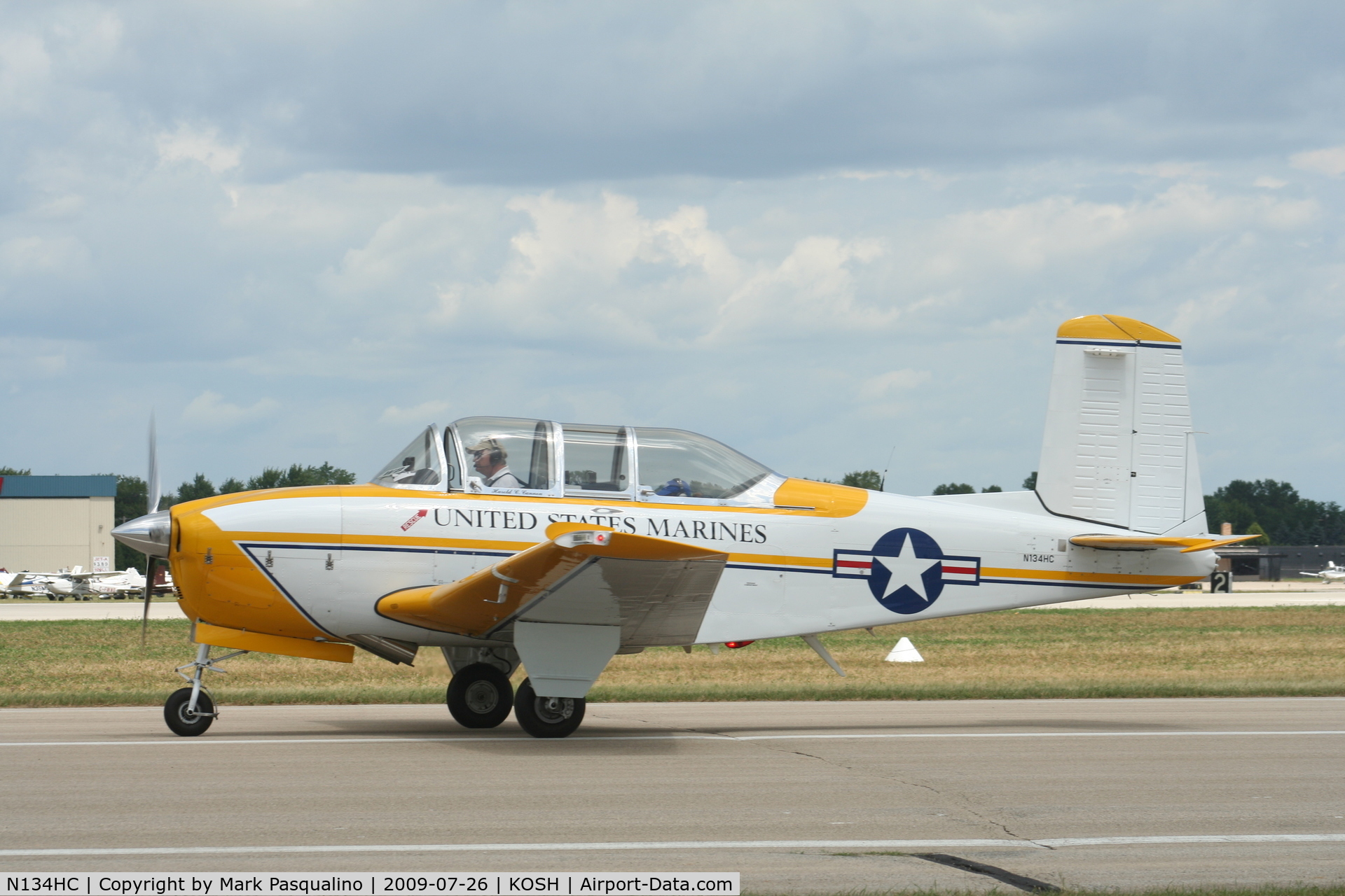 N134HC, 1958 Beech T-34A (A45) Mentor Mentor C/N CG-207, Beech T-34A