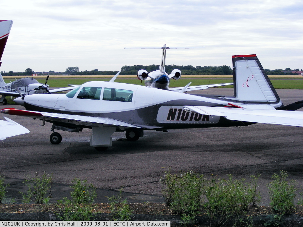N101UK, 1981 Mooney M20K C/N 25-0631, SOUTHERN AIRCRAFT CONSULTANCY INC