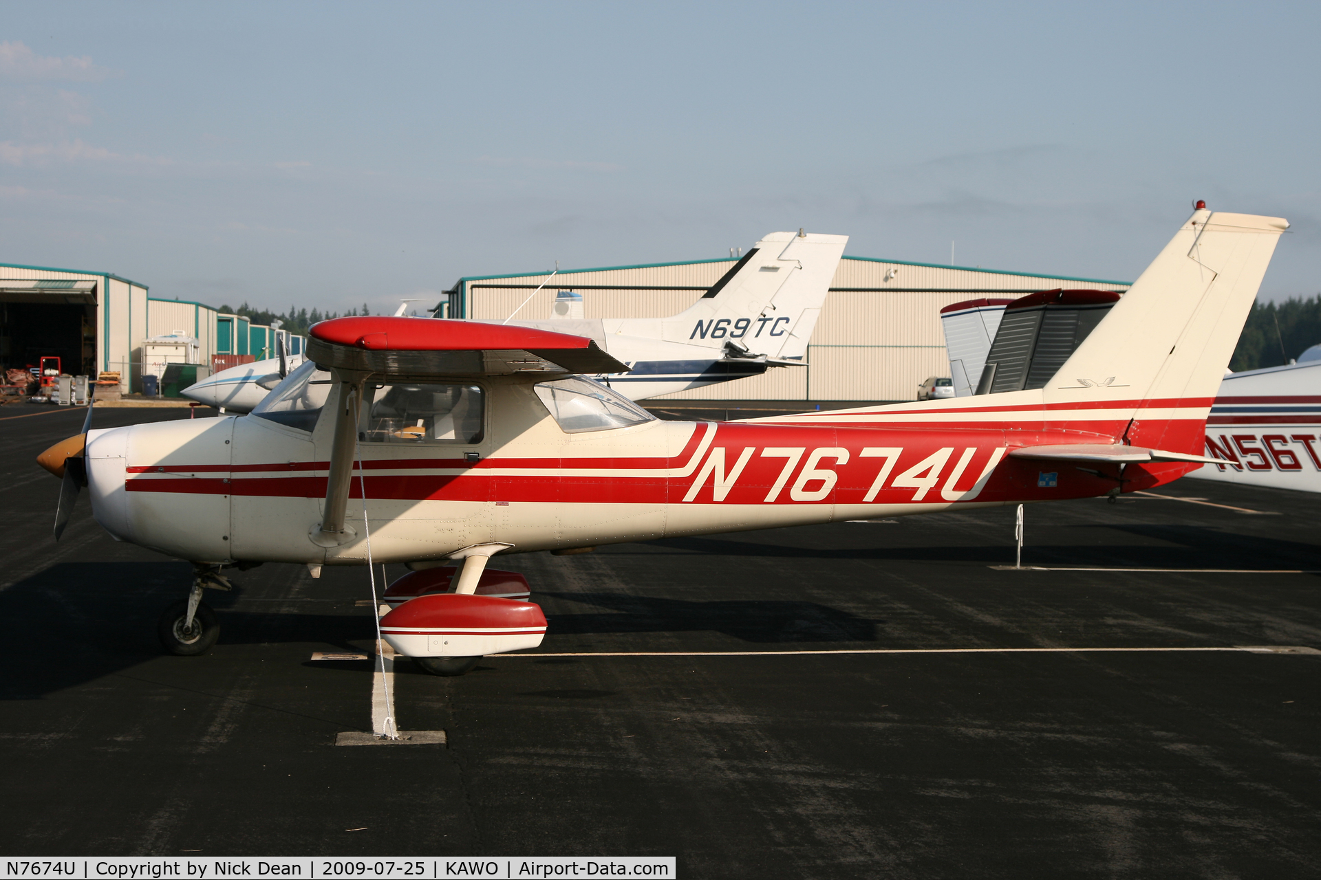 N7674U, 1976 Cessna 150M C/N 15077800, KAWO