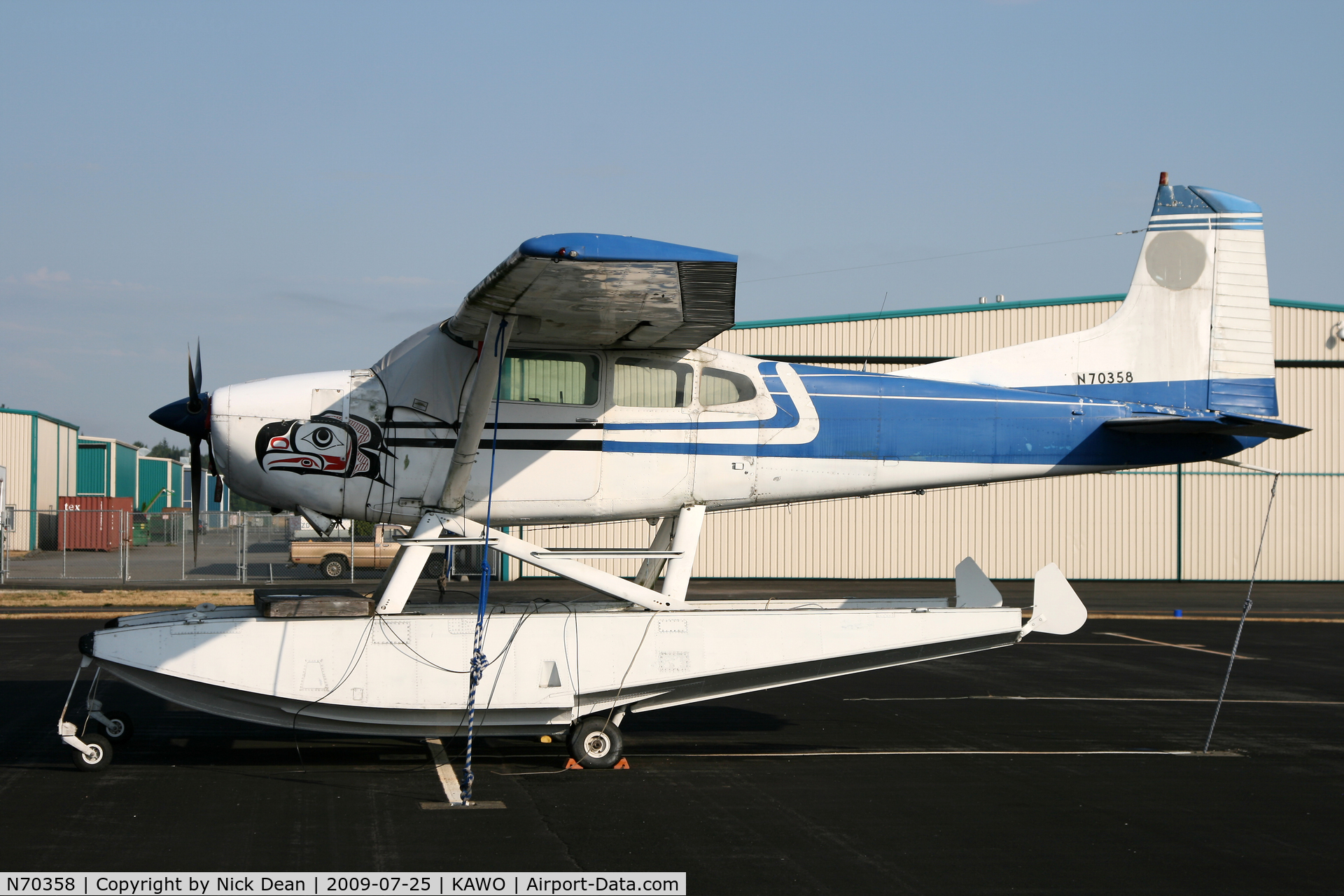 N70358, 1973 Cessna A185F Skywagon 185 C/N 18502129, KAWO