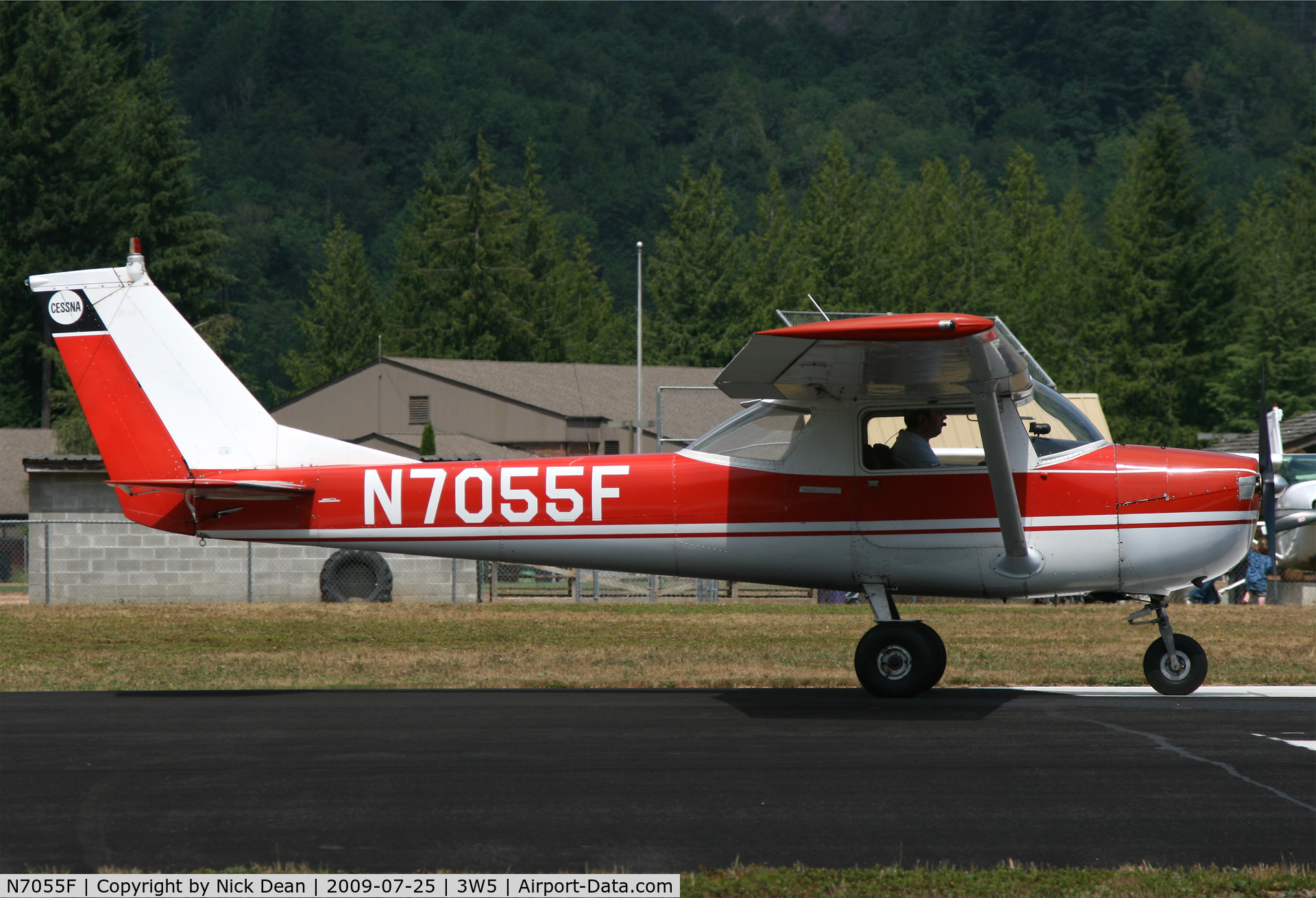 N7055F, 1966 Cessna 150F C/N 15063655, 3W5
