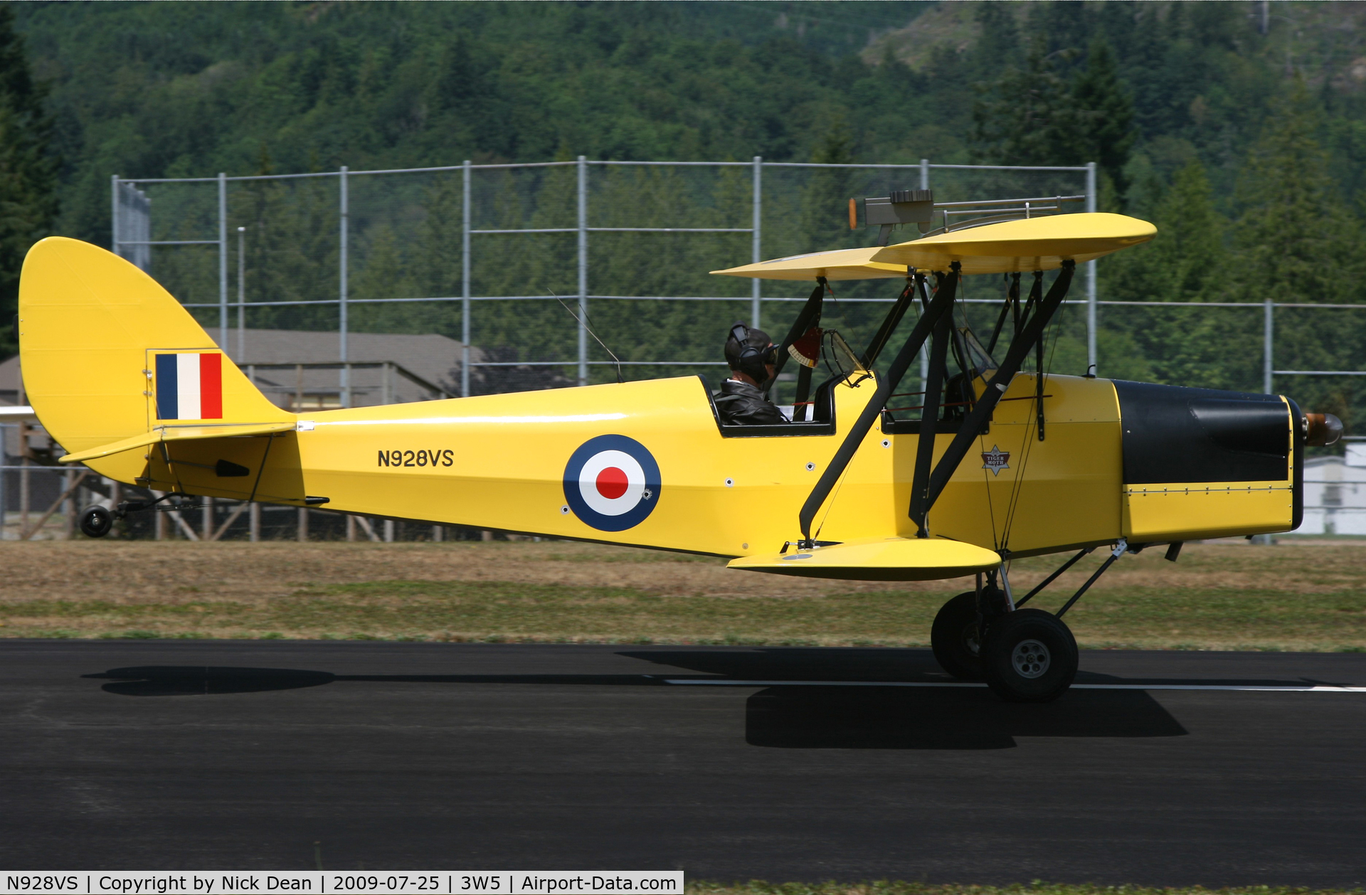 N928VS, 2007 Fisher R-80 Tiger Moth C/N TM44, 3W5