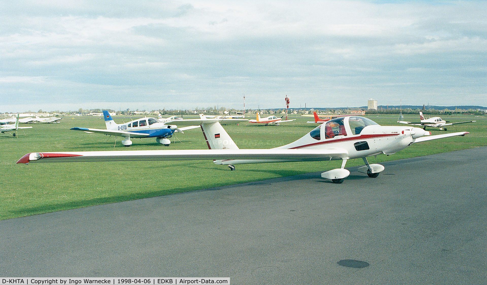D-KHTA, Grob G-109B C/N 6501, Grob G.109B at Bonn-Hangelar airfield