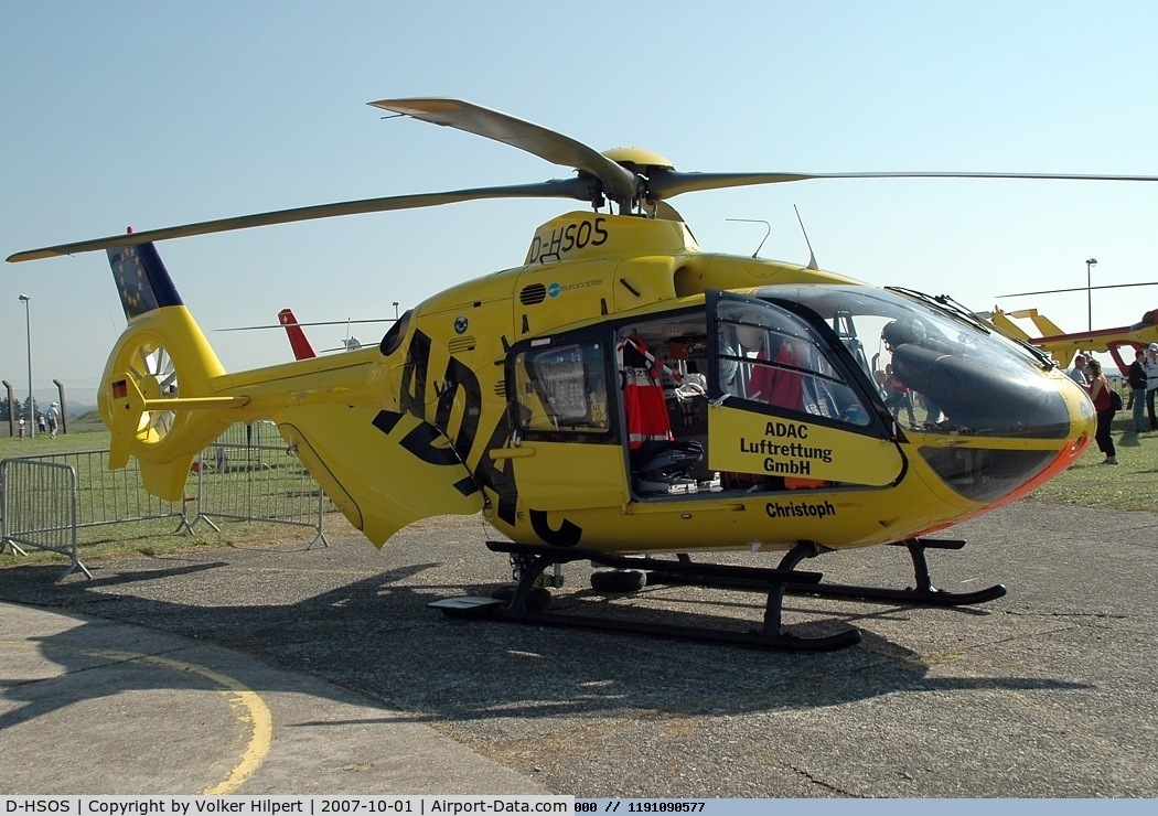 D-HSOS, 1999 Eurocopter EC-135P-1 C/N 0071, at Phalsbourg