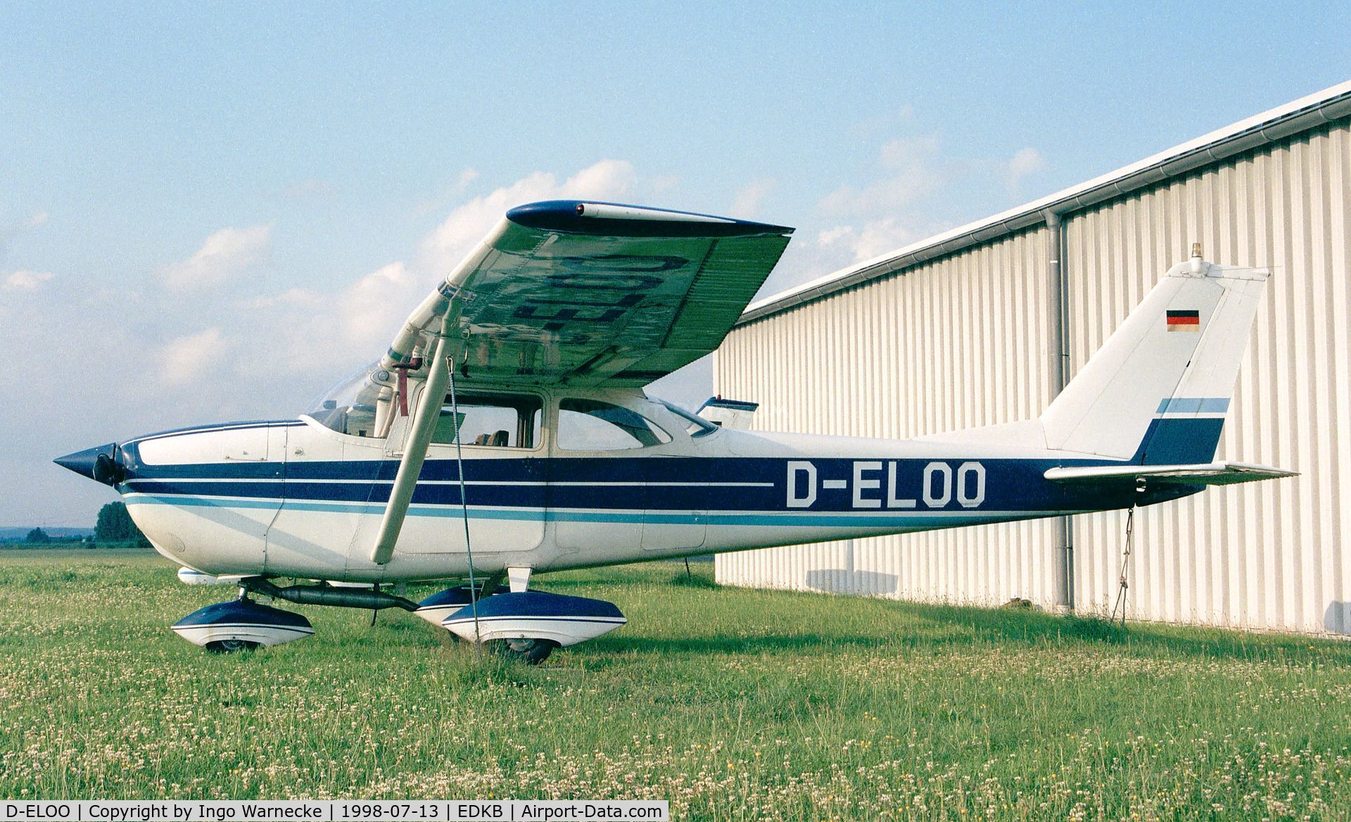 D-ELOO, Reims F172G C/N 0290, Cessna (Reims) F172G Skyhawk at Bonn-Hangelar airfield