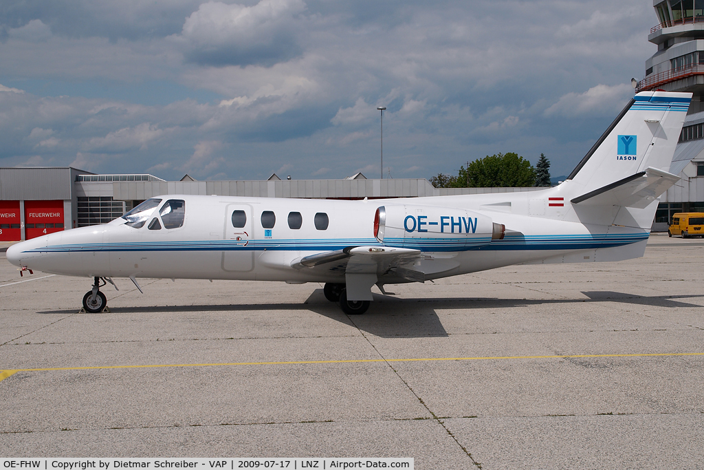 OE-FHW, 1979 Cessna 501 Citation I SP C/N 501-0121, Cessna 500