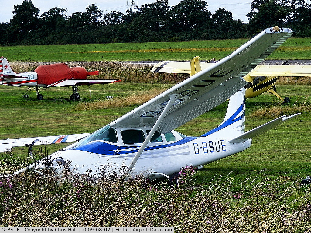 G-BSUE, 1978 Cessna U206G Stationair C/N U206-04334, damaged in a landing accident a few days earlier