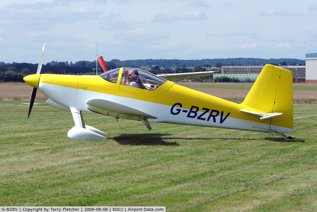 G-BZRV, 2002 Vans RV-6 C/N PFA 181A-13573, Vans RV-6 - Visitor to Sherburn for the 2009 LAA Great Northern Rally