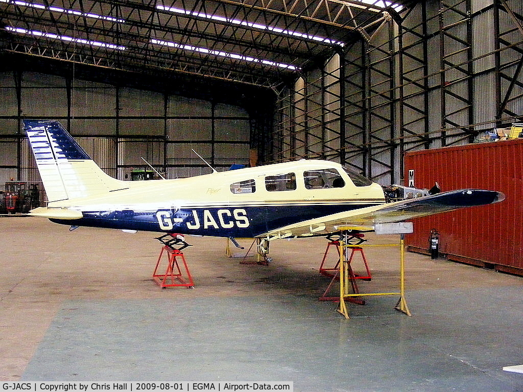 G-JACS, 1997 Piper PA-28-181 Cherokee Archer II C/N 28-43078, Vector Air Ltd