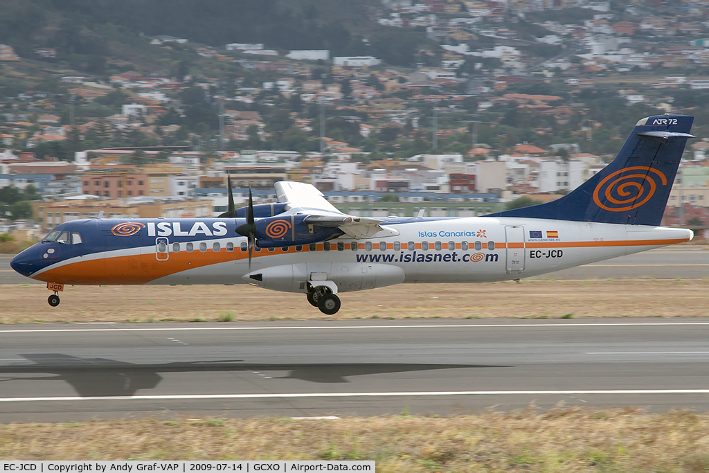 EC-JCD, 1995 ATR 72-202 C/N 452, Islas Airlines ATR72
