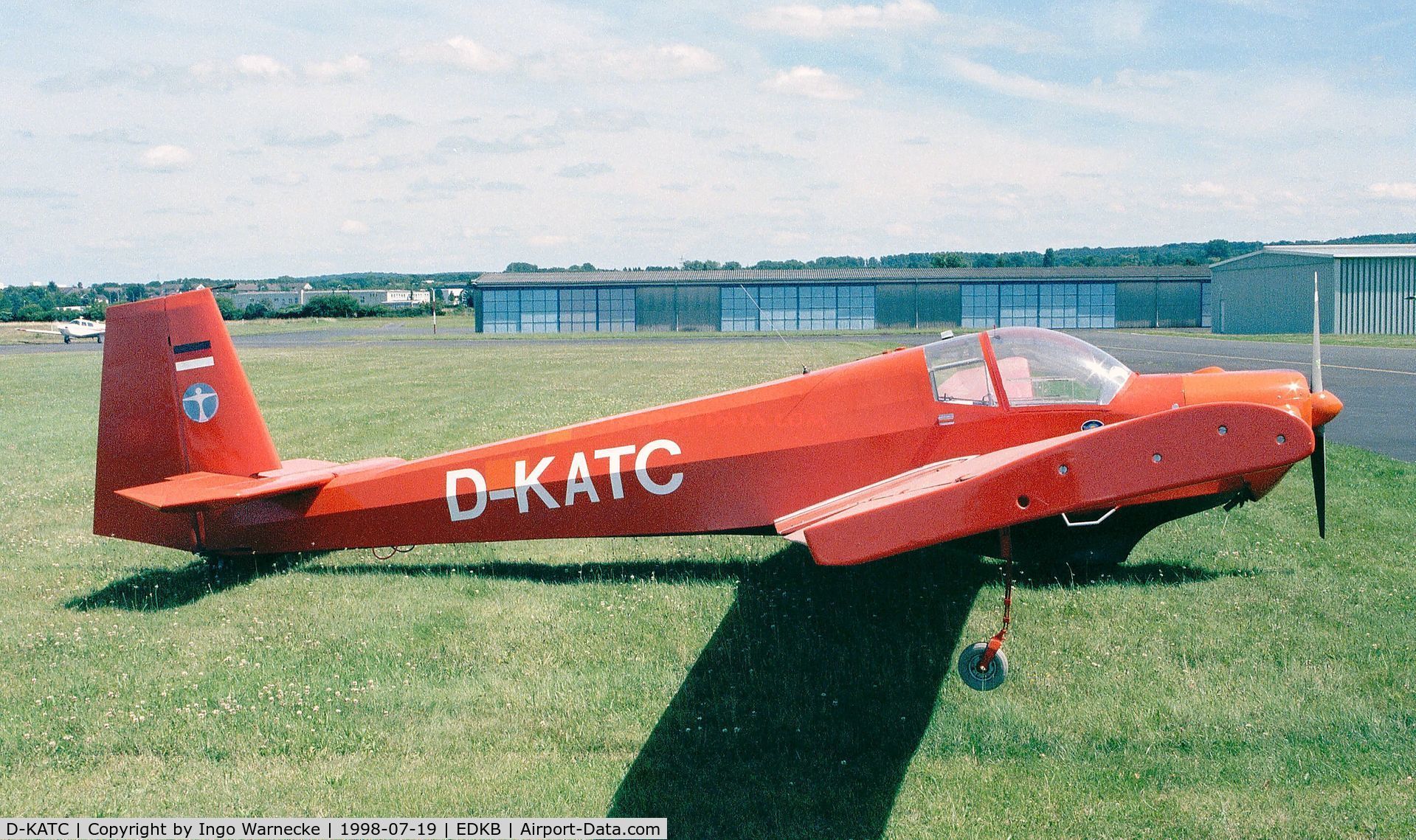 D-KATC, Scheibe SF-25B Falke C/N 4674, Scheibe SF-25B Falke at Bonn-Hangelar airfield