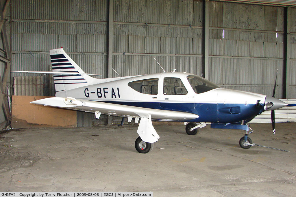 G-BFAI, 1977 Rockwell Commander 114 C/N 14304, Resident at Sherburn