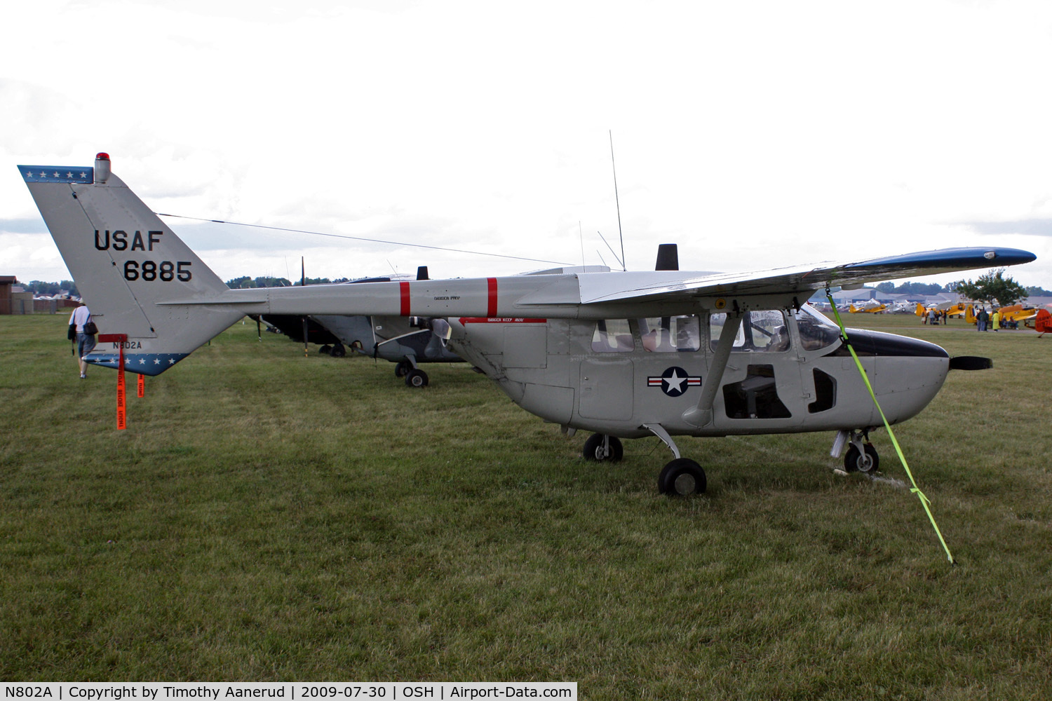 N802A, 1968 Cessna O-2A (M337B) Super Skymaster Super Skymaster C/N 337M-0174, 1968 Cessna M337B, c/n: 337M0174