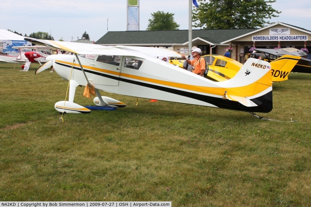 N42KD, 1977 Nesmith M1 Cougar C/N KD-1, Airventure 2009 - Oshkosh, Wisconsin
