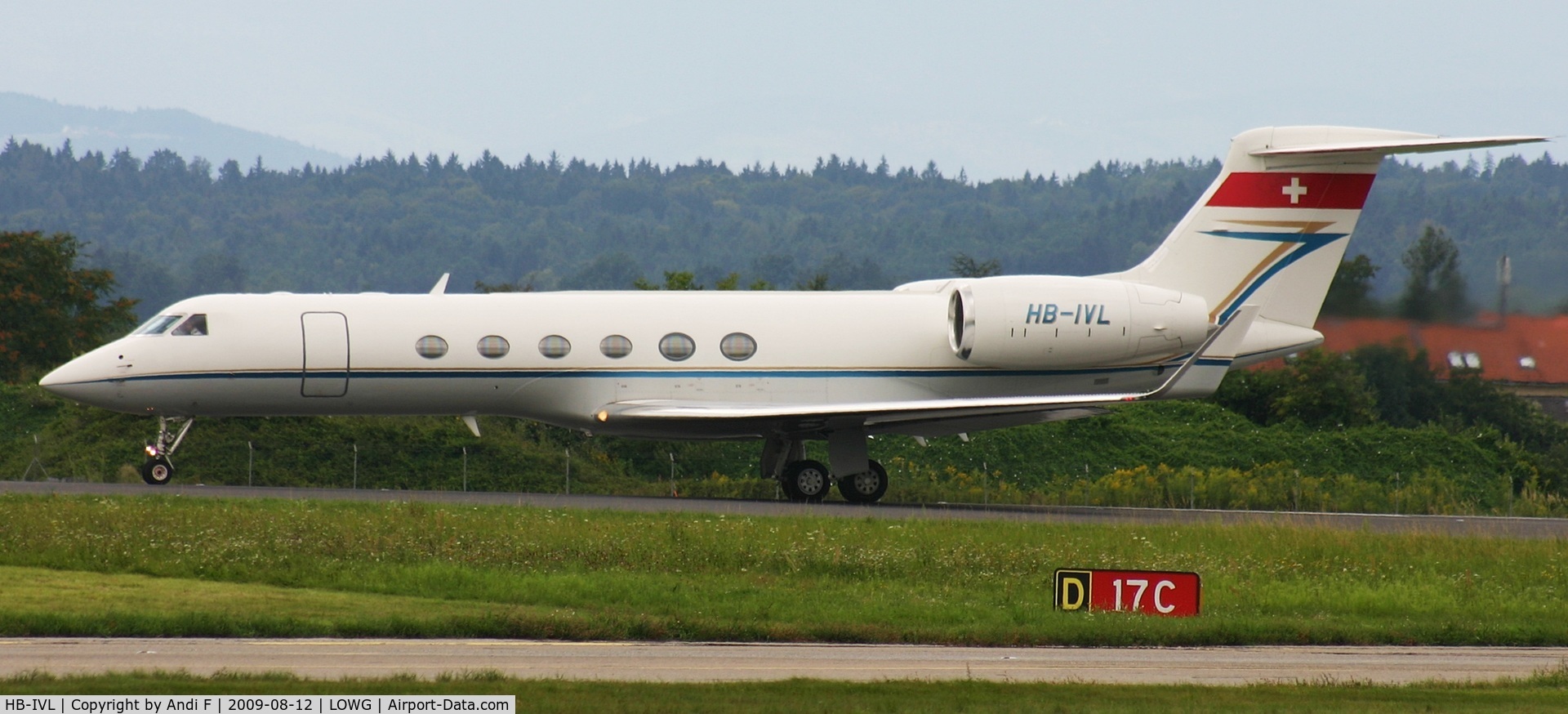HB-IVL, Gulfstream Aerospace 5 C/N 513, -