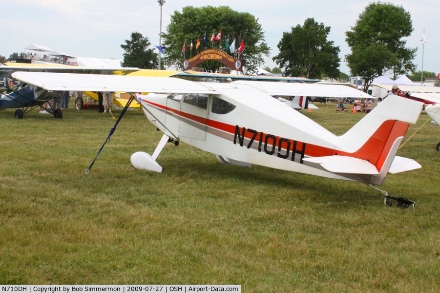N710DH, 1976 Wittman W-8 Tailwind C/N 100, Airventure 2009 - Oshkosh, Wisconsin