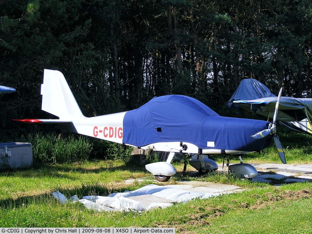 G-CDIG, 2005 Aerotechnik EV-97 Eurostar C/N PFA 315-14353, Ince Blundell flyin