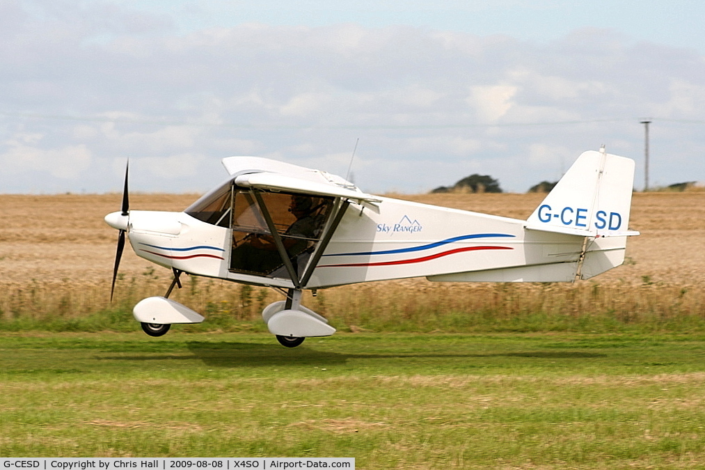 G-CESD, 2007 Best Off Skyranger Swift 912S(1) C/N BMAA/HB/535, Ince Blundell flyin