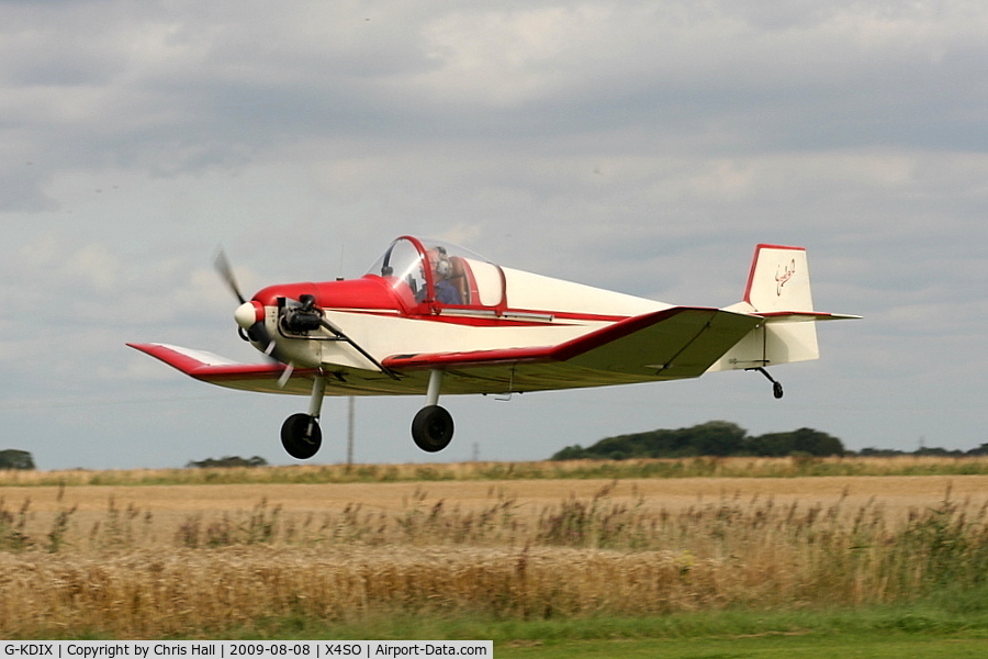 G-KDIX, 1984 Jodel D-9 Bebe C/N PFA 054-10293, Ince Blundell flyin