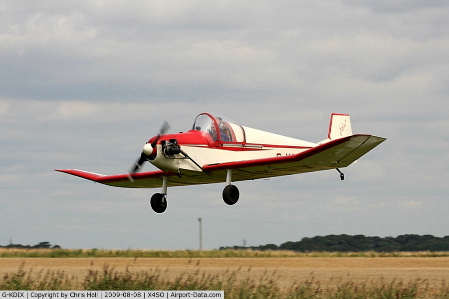 G-KDIX, 1984 Jodel D-9 Bebe C/N PFA 054-10293, Ince Blundell flyin