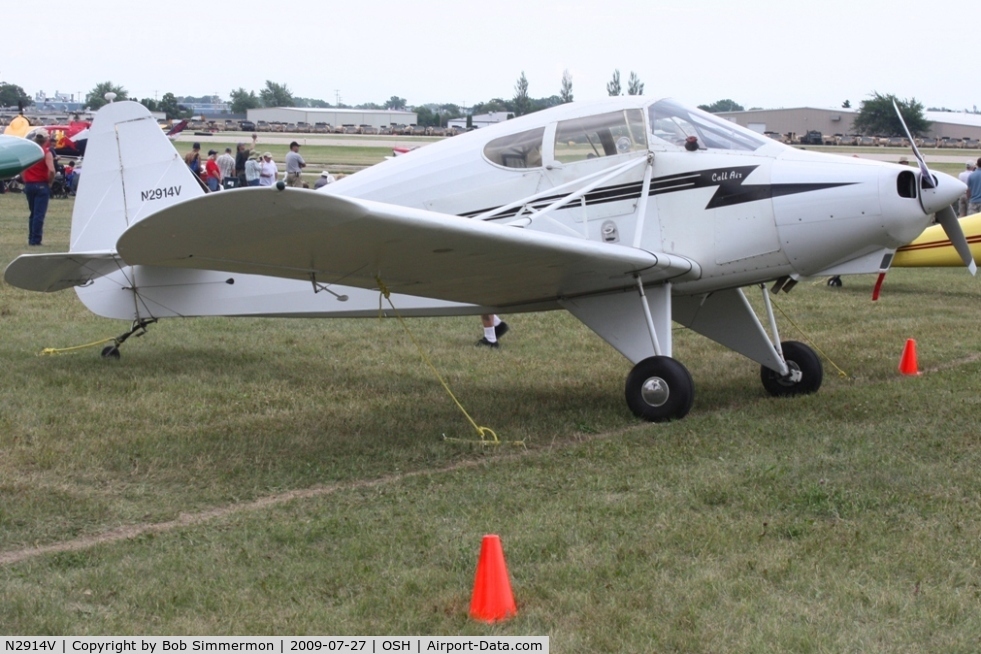 N2914V, 1950 Callair A-2 C/N 130, Airventure 2009 - Oshkosh, Wisconsin