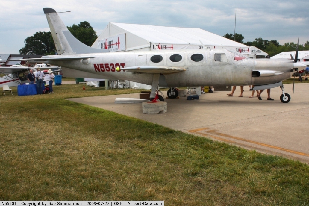 N5530T, Airplane Factory Speedstar 850 C/N 001, On display at Airventure 2009 - Oshkosh, Wisconsin.