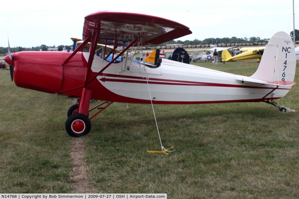 N14768, 1933 Fairchild 22 C7D C/N 922, Airventure 2009 - Oshkosh, Wisconsin