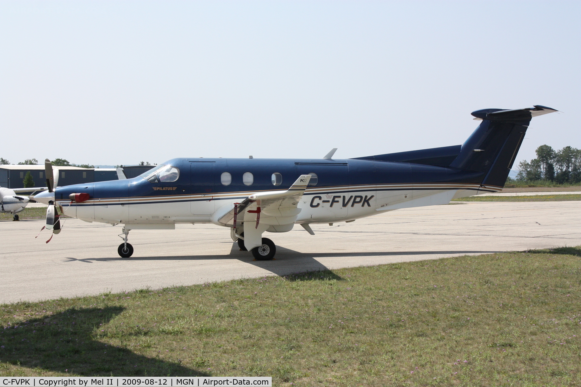 C-FVPK, 1998 Pilatus PC-12/45 C/N 211, Parked