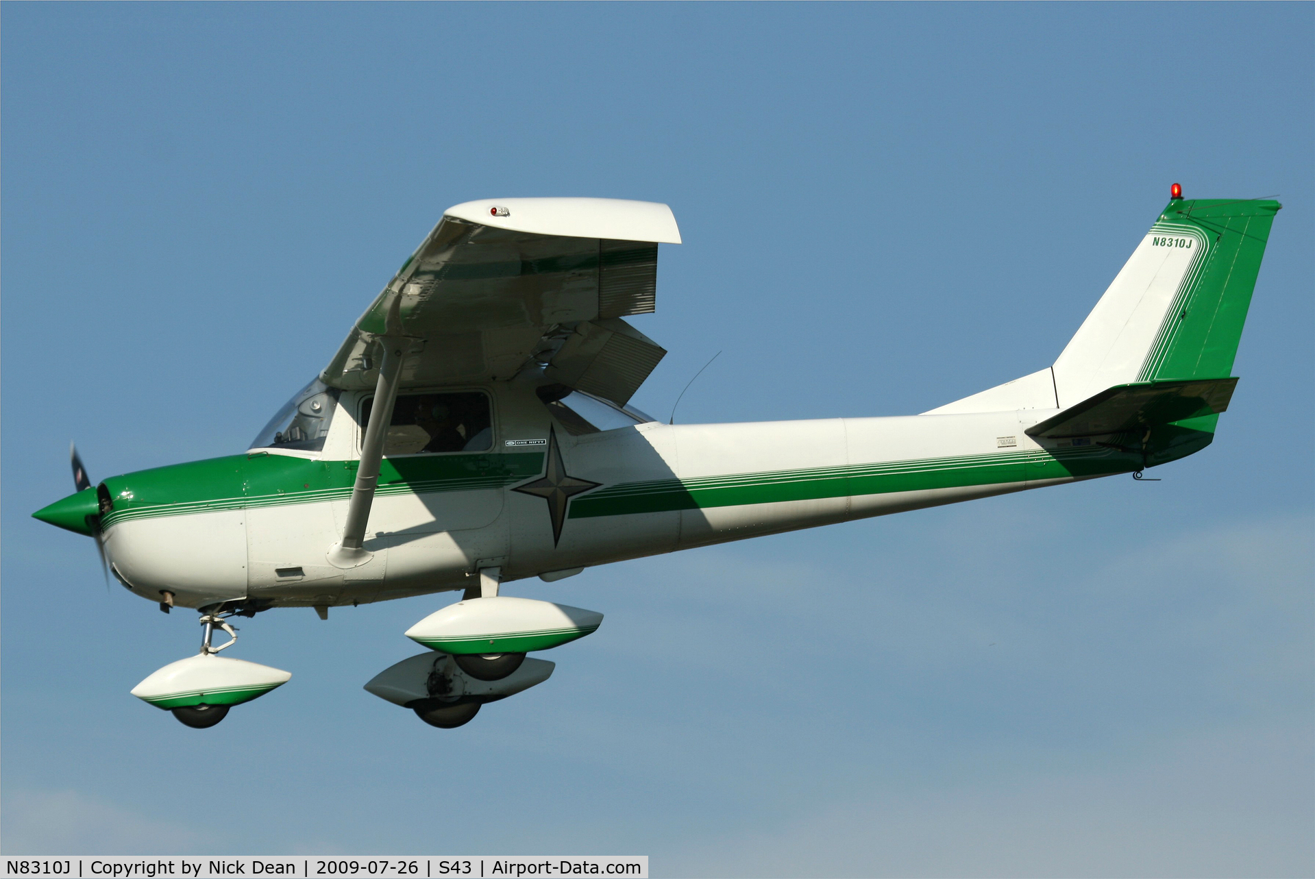N8310J, 1967 Cessna 150G C/N 15066210, S43