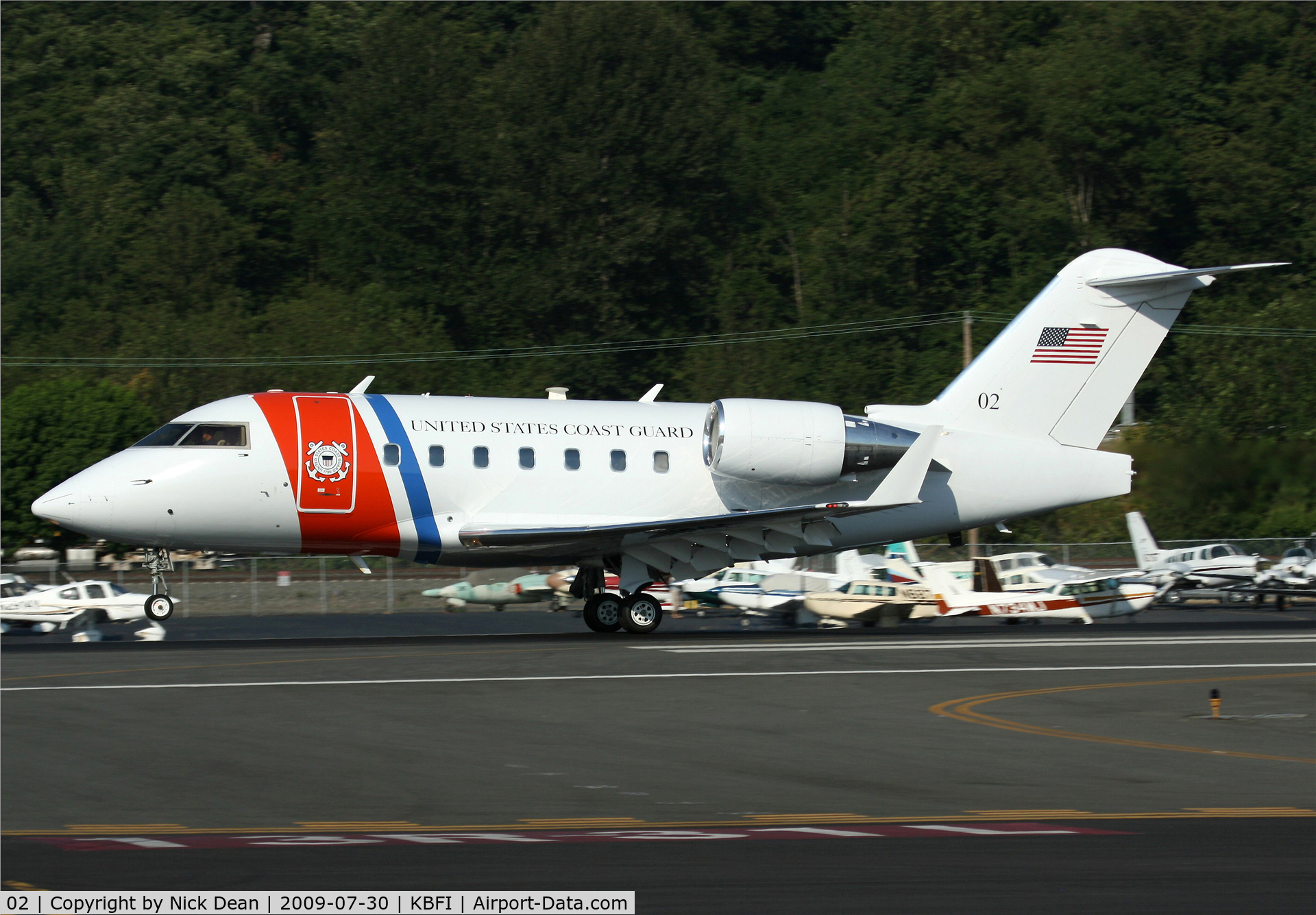 02, 2005 Bombardier C-143A Challenger (604/CL-600-2B16) C/N 5427, KBFI