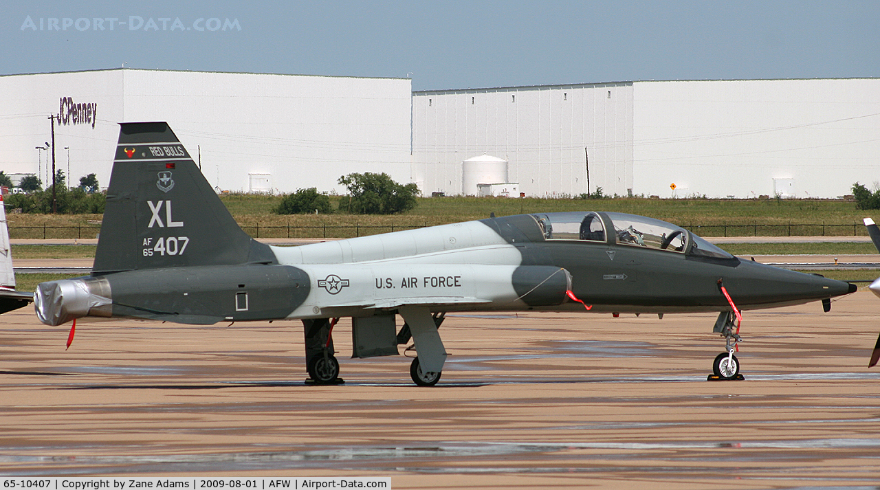 65-10407, 1965 Northrop T-38A-60-NO Talon C/N N.5826, At Alliance Fort Worth