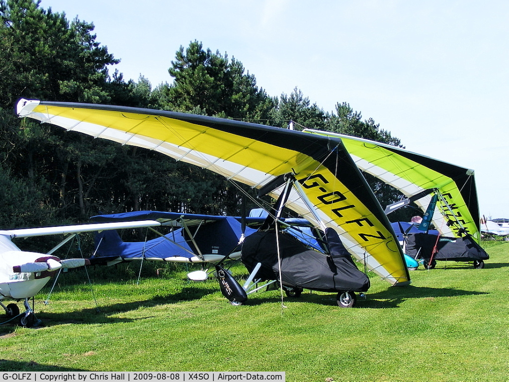 G-OLFZ, 2008 P&M Aviation Quik GT450 C/N 8354, Pegasus Quik GT450 at the Ince Blundell flyin