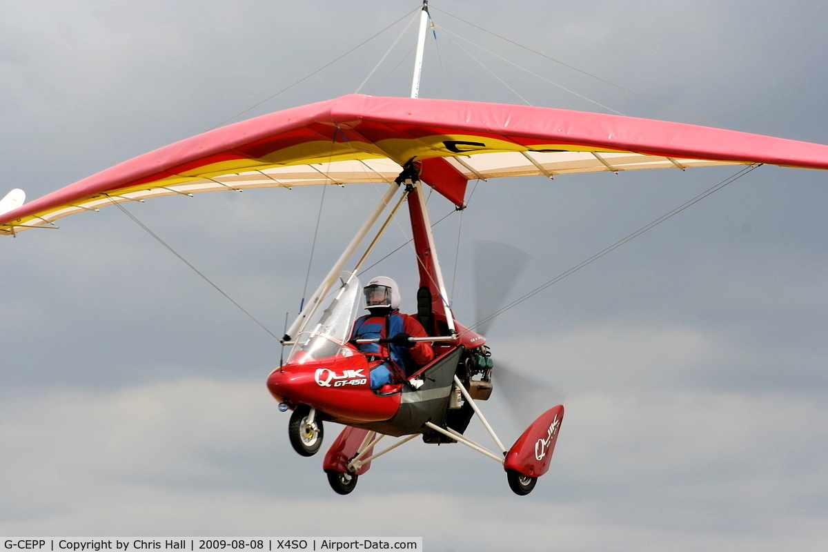 G-CEPP, 2007 P&M Aviation Quik GT450 C/N 8266, Ince Blundell Micro light flyin