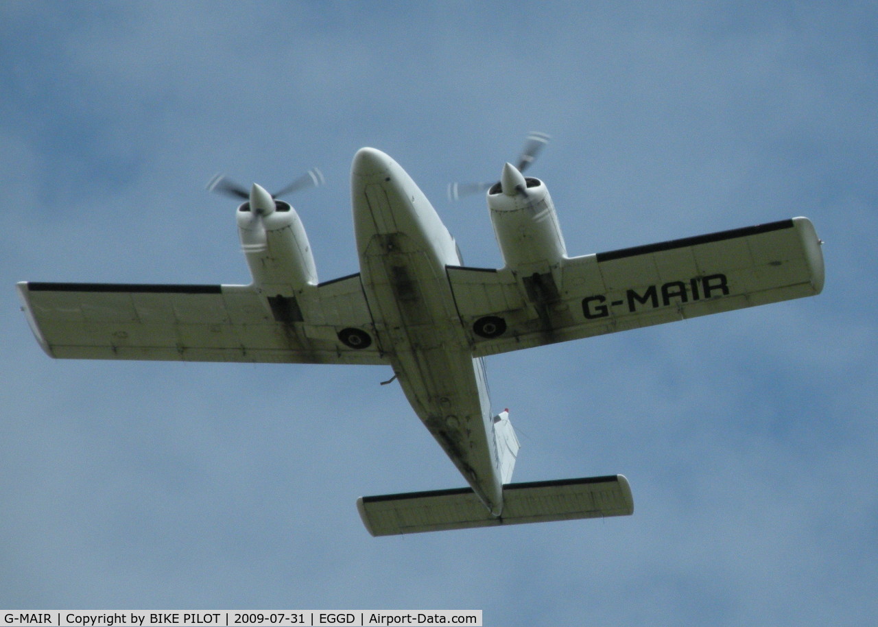 G-MAIR, 1979 Piper PA-34-200T C/N 34-7970140, BRISTOL FLYING CENTRE SENECA II
