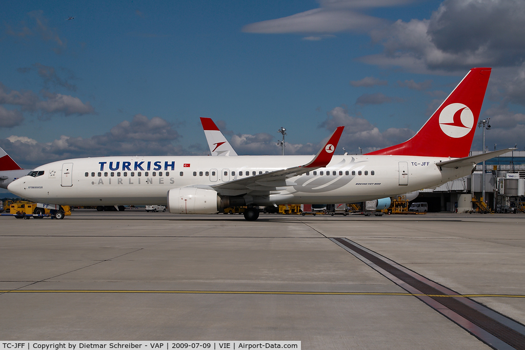 TC-JFF, 1998 Boeing 737-8F2 C/N 29768, Turkish Airlines Boeing 737-800