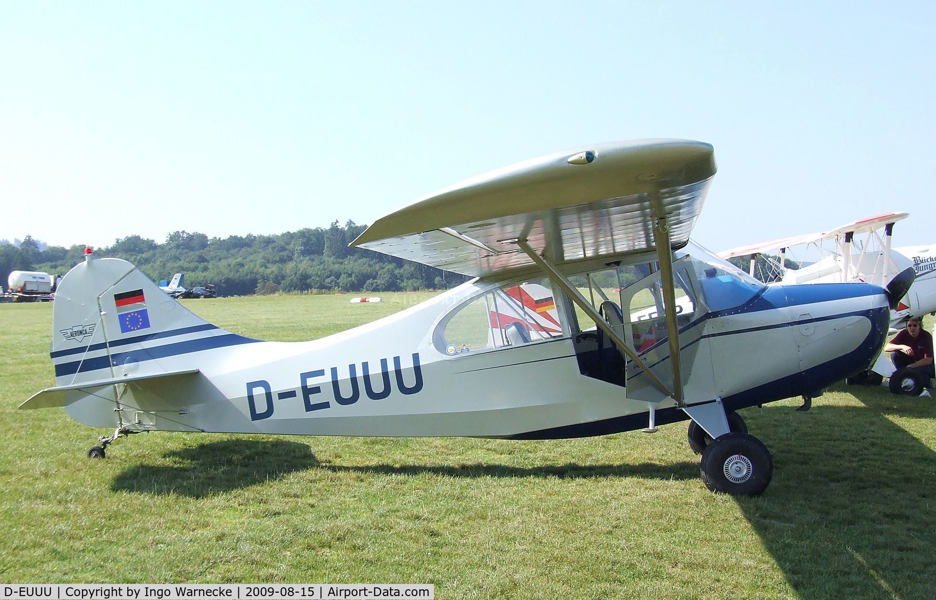 D-EUUU, Champion 7EC C/N 404, Champion 7EC at the Montabaur airshow 2009