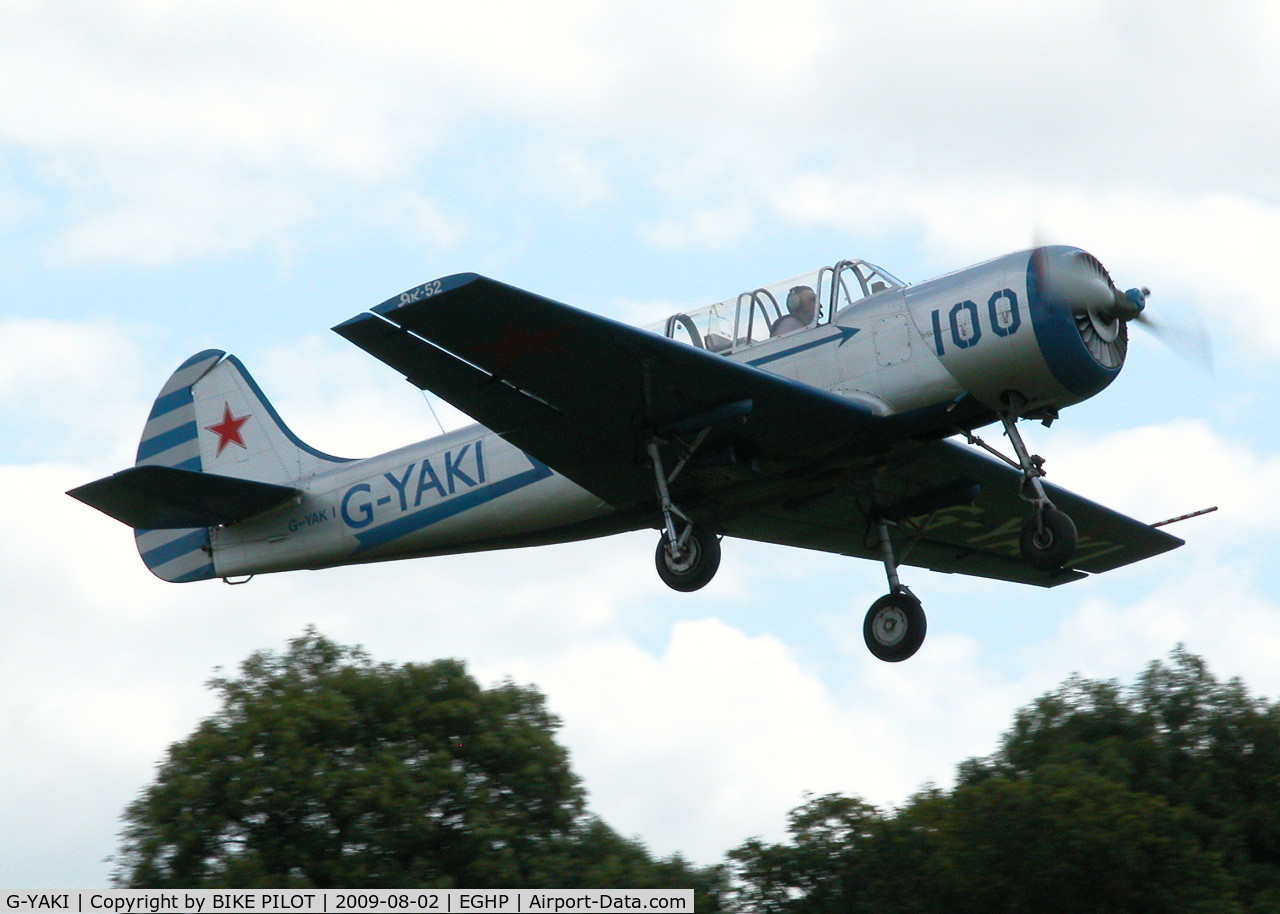 G-YAKI, 1986 Bacau Yak-52 C/N 866904, CLIMB OUT