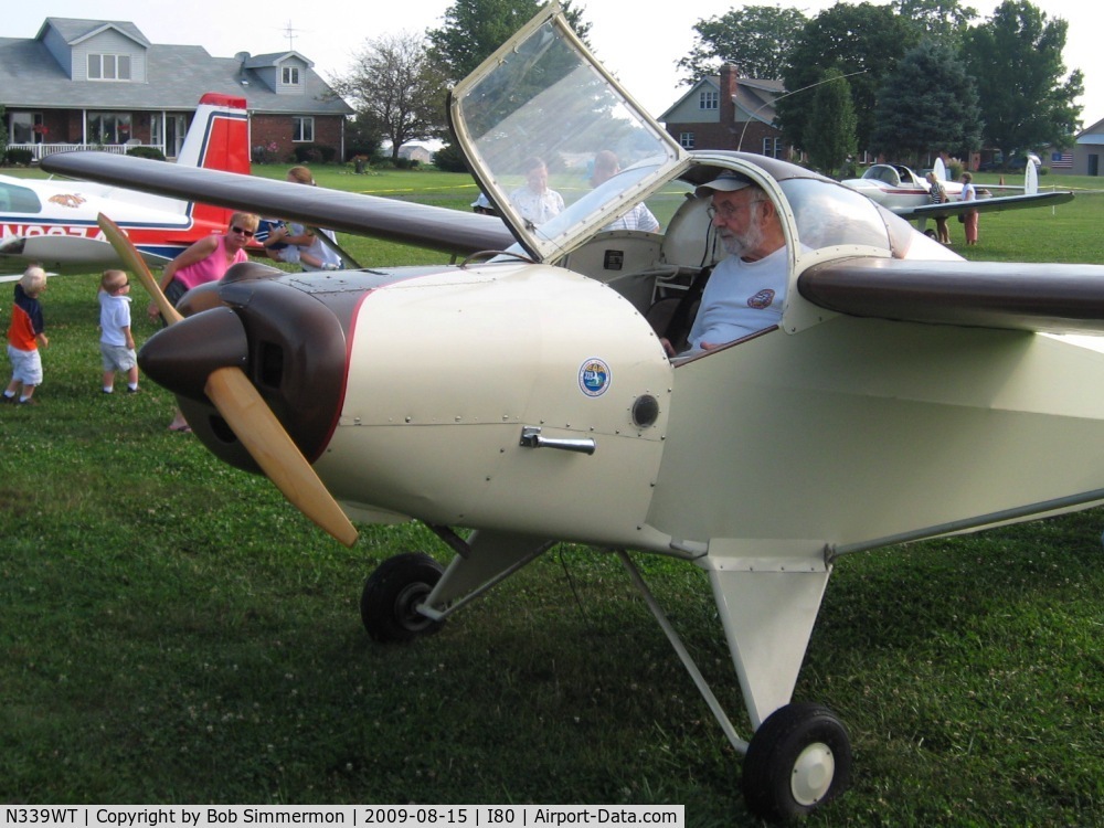 N339WT, 2001 Hapi Cygnet SF-2A C/N 02, At the EAA breakfast fly-in - Noblesville, Indiana