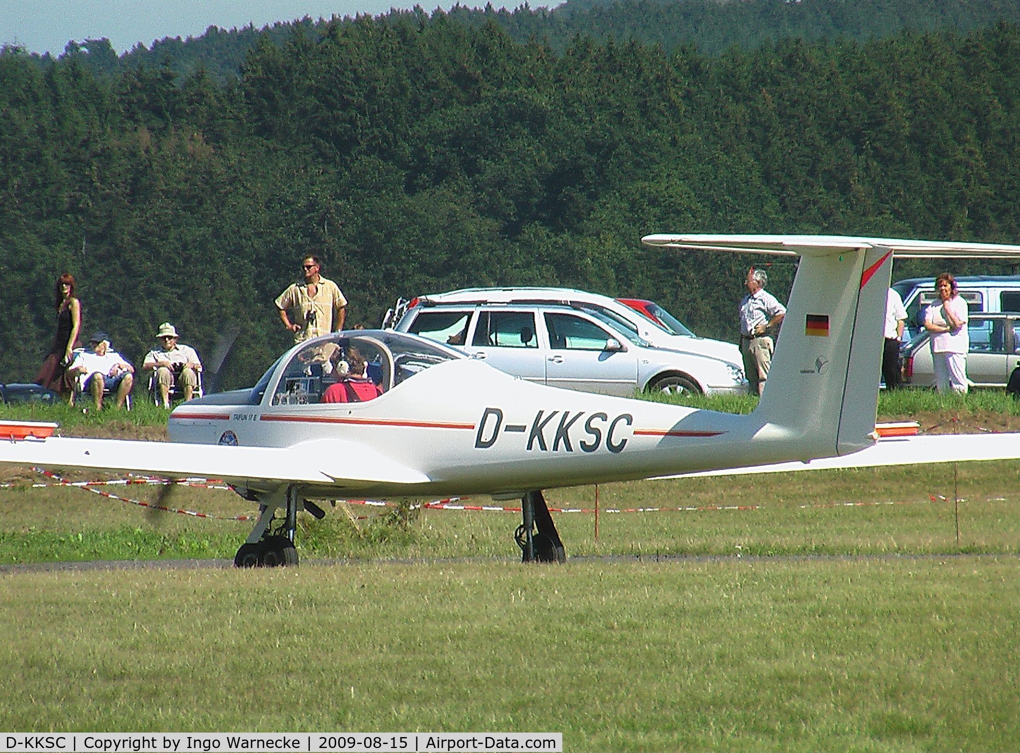 D-KKSC, Valentin Taifun 17E C/N 1013, Valentin Taifun 17E at the Montabaur airshow 2009