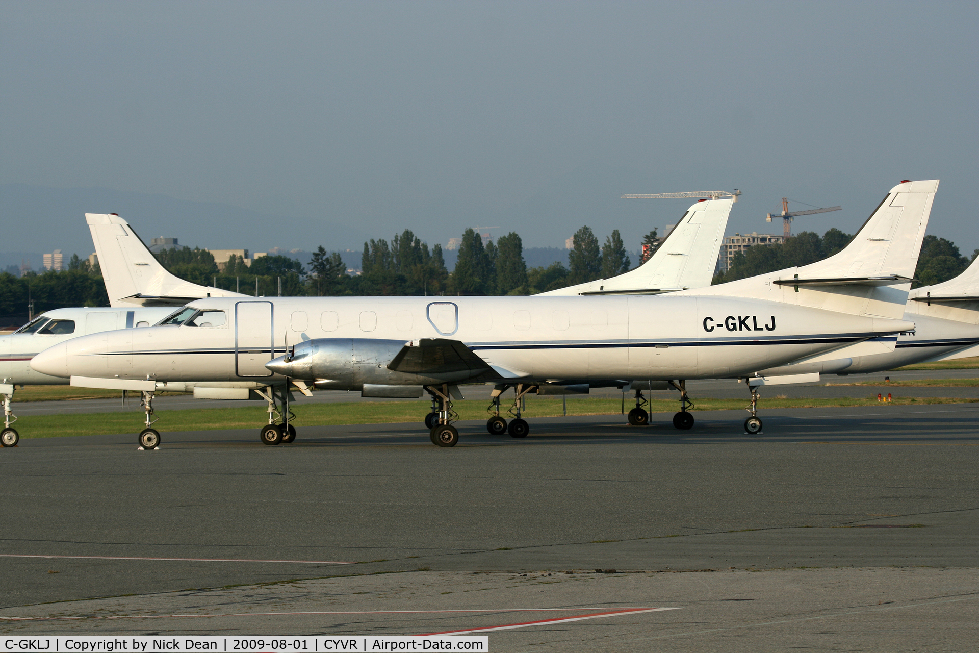 C-GKLJ, 1980 Swearingen SA-226TC Metro II C/N TC-380, CYVR