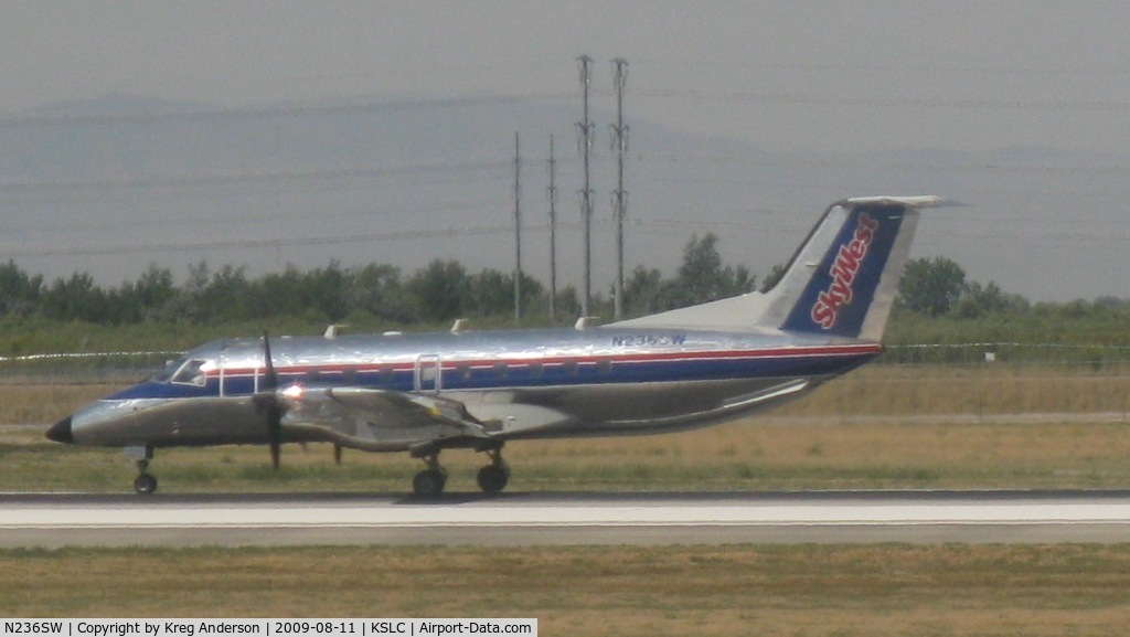 N236SW, 1996 Embraer EMB-120ER Brasilia C/N 120312, Delta Connection (Skywest); Embraer EMB-120ER