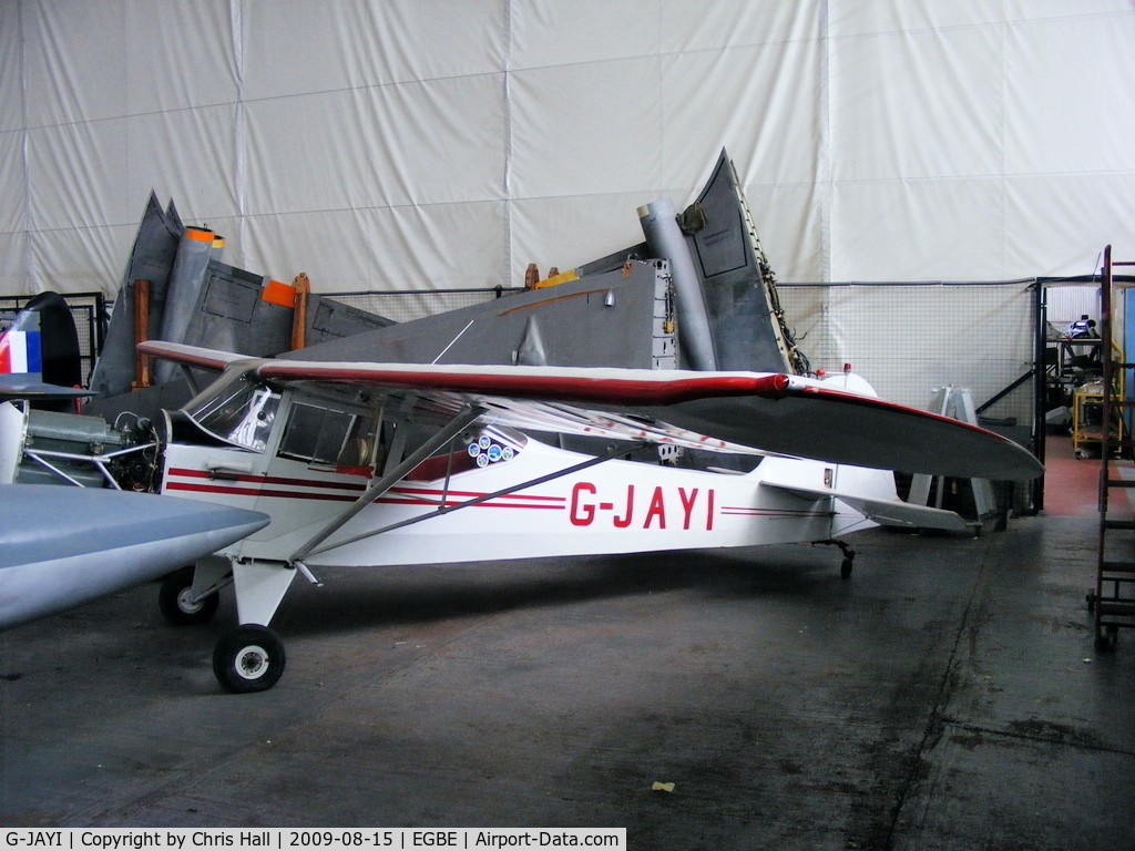 G-JAYI, 1946 Auster J-1 Autocrat C/N 2030, Aviation Heritage Ltd, Previous ID: OY-ALU