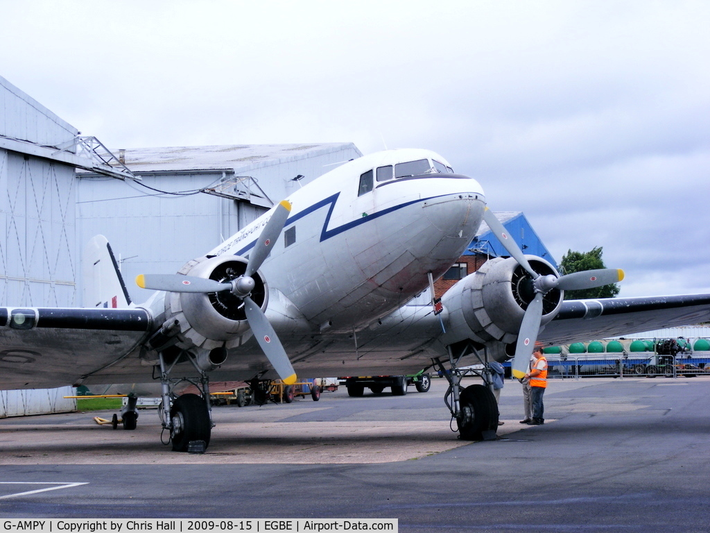 G-AMPY, 1944 Douglas C-47B-15-DK Dakota 4 C/N 26569, Air Atlantique Ltd, displaying its former RAF ID KK116