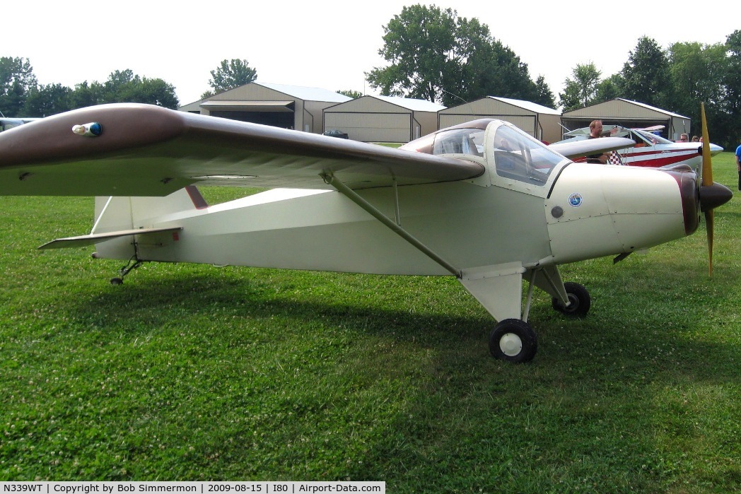 N339WT, 2001 Hapi Cygnet SF-2A C/N 02, At the EAA fly-in - Noblesville, Indiana